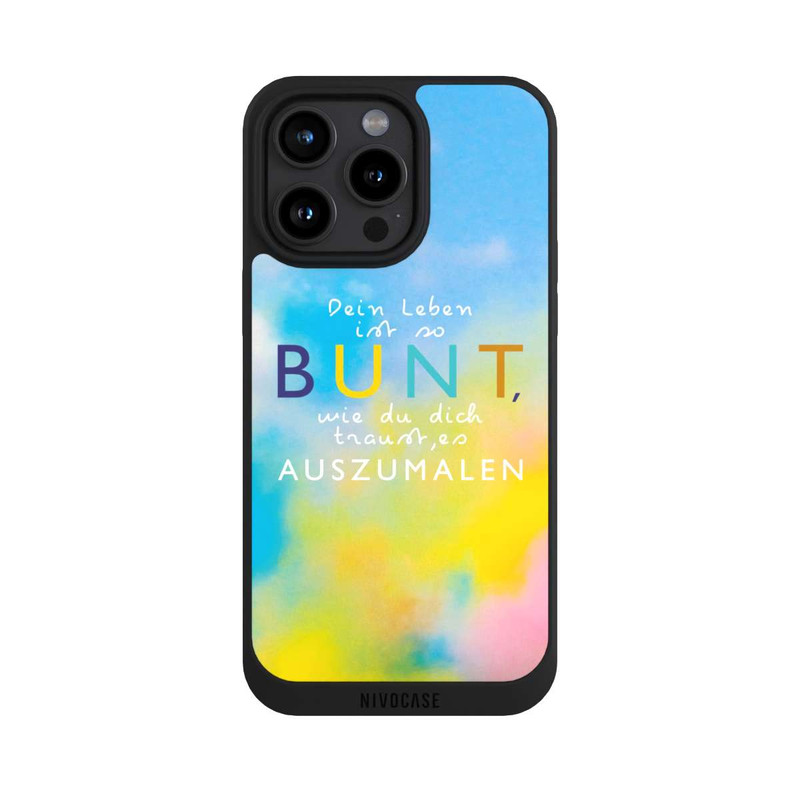 iPhone 15 Pro Max NIVOpure Das Leben ist Bunt