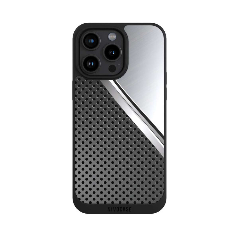 iPhone 15 Pro Max NIVOpure Surface Métallique en Duo