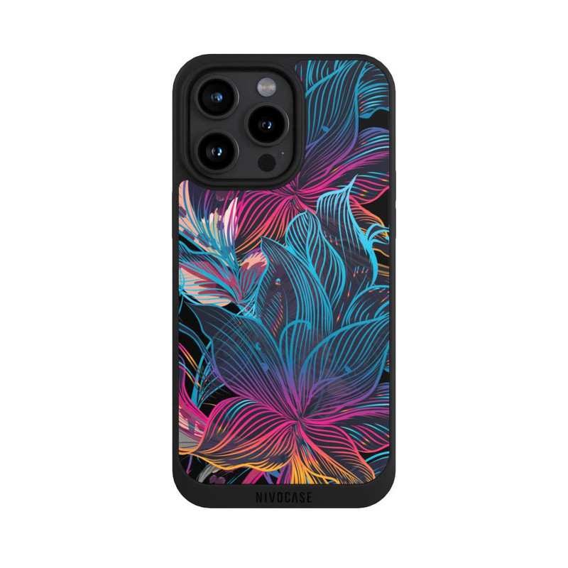 iPhone 15 Pro Max NIVOpure Neon Flower Power