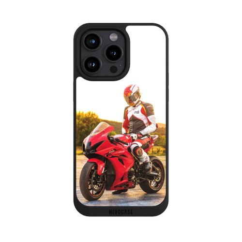 Apple iPhone 15 Pro Max NIVOpure Rotes Motorrad MDS