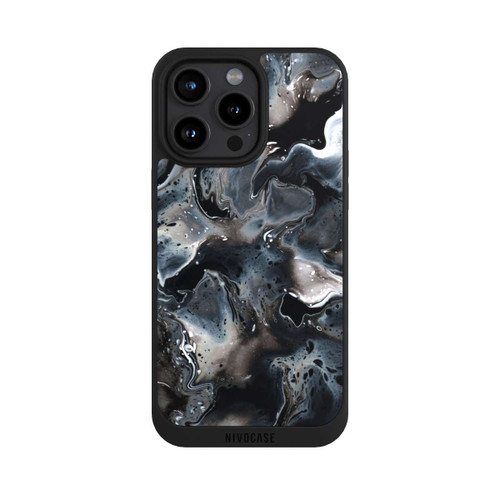 Apple iPhone 15 Pro Max NIVOpure Kaysymoon Marbre Gris