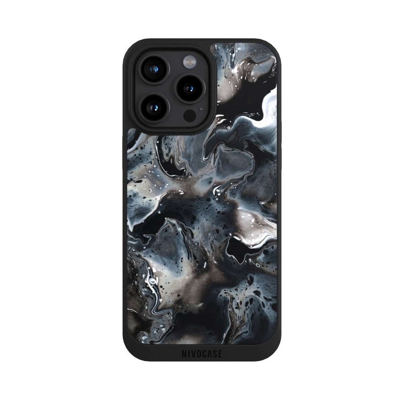 iPhone 15 Pro Max NIVOpure Kaysymoon Grey marbled