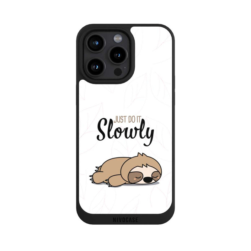 iPhone 15 Pro Max NIVOpure Just Do It Slowly Sloth
