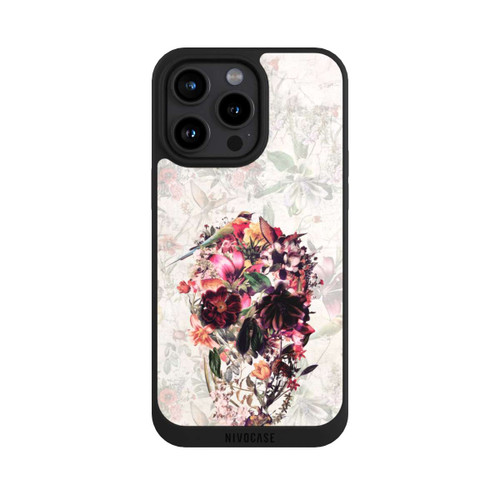 Apple iPhone 15 Pro Max NIVOpure Flower Vintage Skull