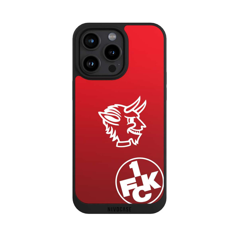 iPhone 15 Pro Max NIVOpure Teufelskopf FCK auf Rot