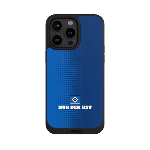 Apple iPhone 15 Pro Max NIVOpure Nur der HSV - Rautenraster Blau