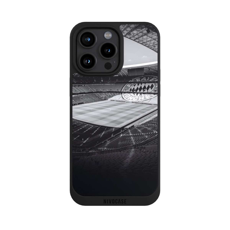 iPhone 15 Pro Max NIVOpure Stadion FC Bayern - Black White