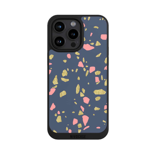 Apple iPhone 15 Pro Max NIVOpure Terazzo Gold-Optik
