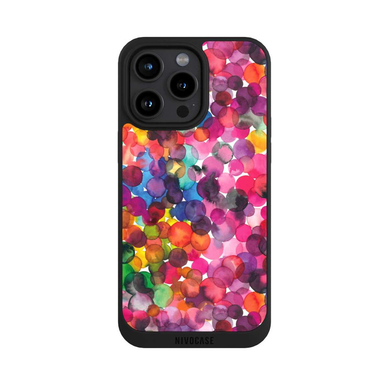 iPhone 15 Pro Max NIVOpure Overlapped Watercolor Dots
