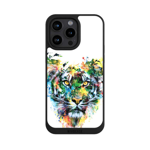 Apple iPhone 15 Pro Max NIVOpure Aquarelle du tigre
