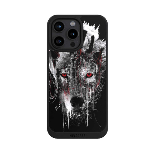 Apple iPhone 15 Pro Max NIVOpure Loup aux yeux rouges