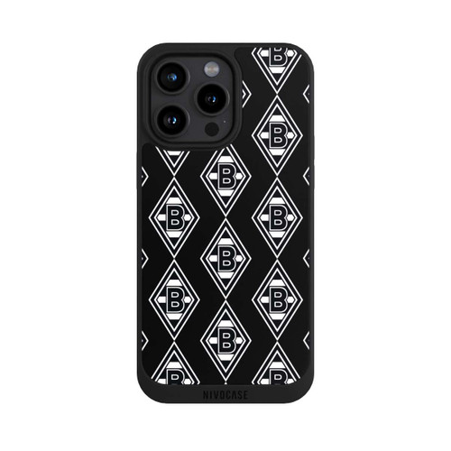 Apple iPhone 15 Pro Max NIVOpure Schwarze Rauten