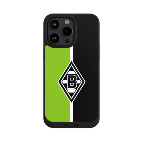 Apple iPhone 15 Pro Max NIVOpure Borussia Grün Schwarz