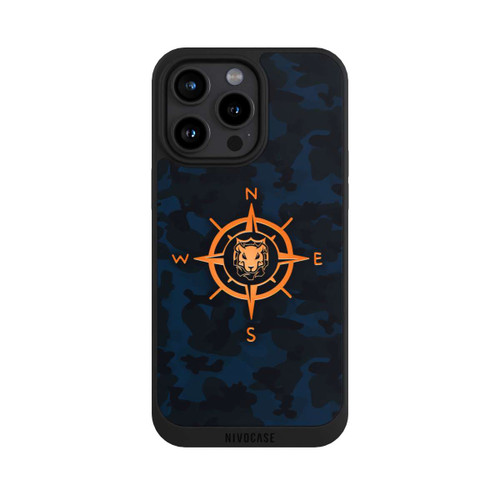 Apple iPhone 15 Pro Max NIVOpure Kompass Camo Blau