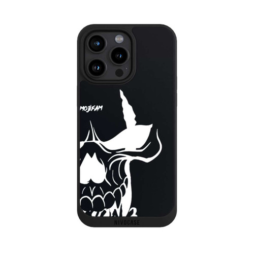 Apple iPhone 15 Pro Max NIVOpure Schädel Groß Schwarz/Weiß
