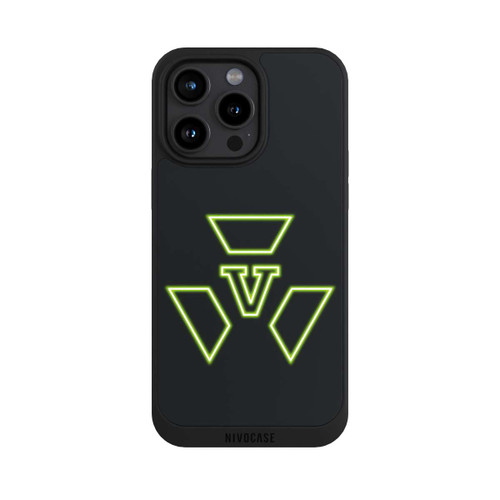 Apple iPhone 15 Pro Max NIVOpure iBlali Logo Neon Grün