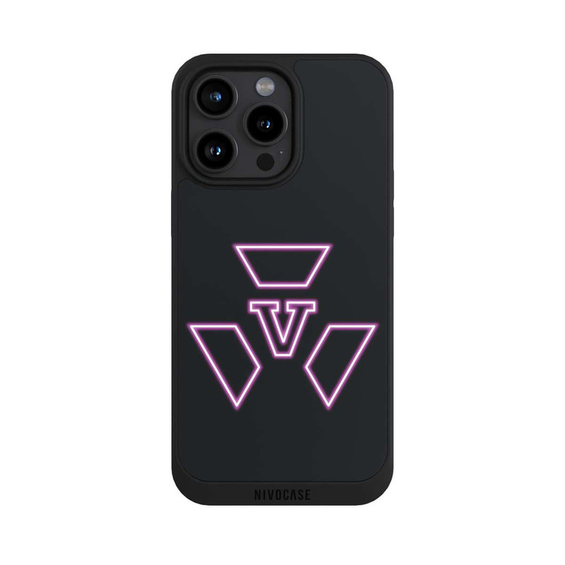 iPhone 15 Pro Max NIVOpure Logo iBlali rose fluo