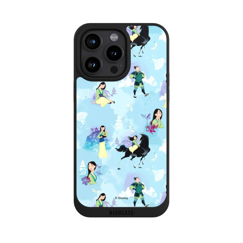 iPhone 15 Pro Max NIVOpure Mulan Watercolour Pattern