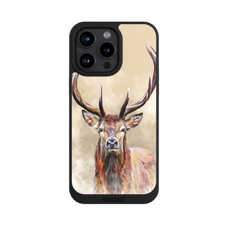 iPhone 15 Pro Max NIVOpure Gezeichneter Hirsch