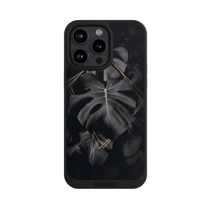 iPhone 15 Pro Max NIVOpure Feuilles noires