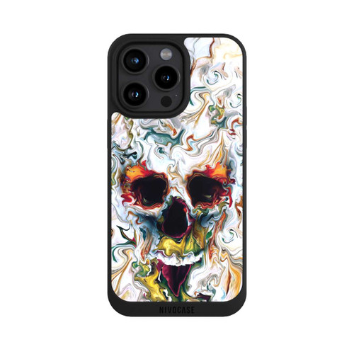 Apple iPhone 15 Pro Max NIVOpure crâne abstrait