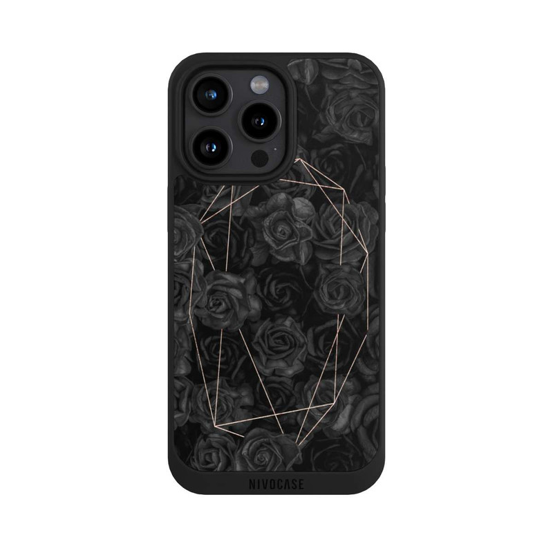 iPhone 15 Pro Max NIVOpure Schwarze Rosen