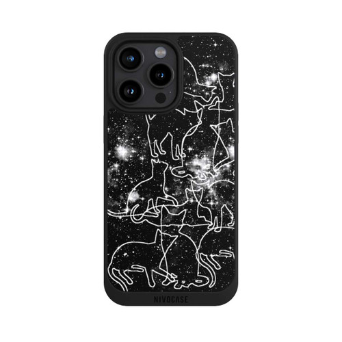 Apple iPhone 15 Pro Max NIVOpure Starry Night Cats