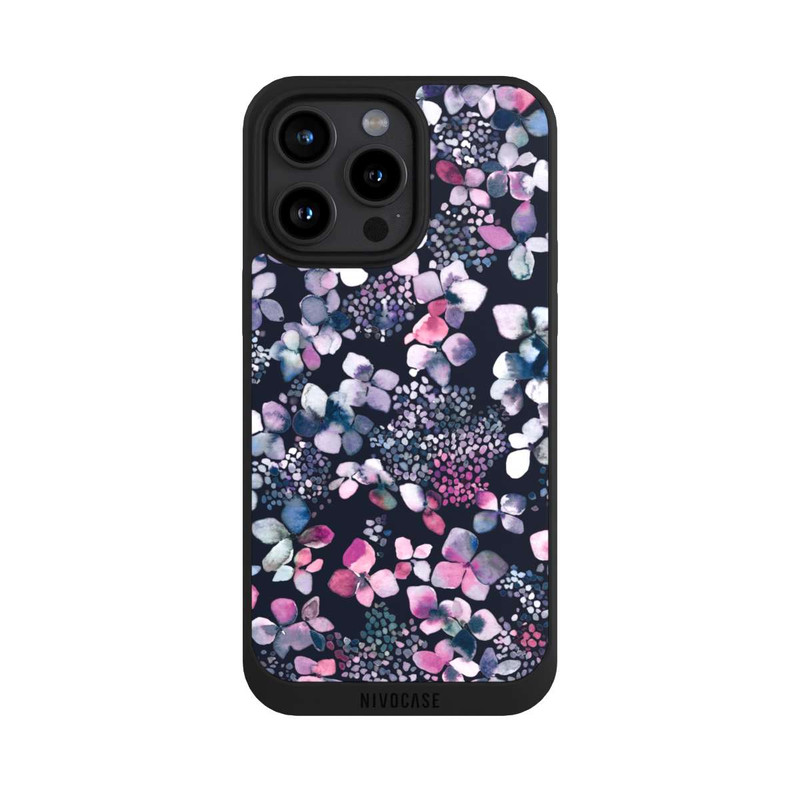 iPhone 15 Pro Max NIVOpure Hortensie dunkel