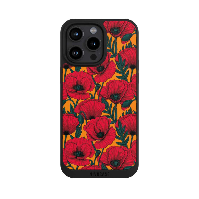 iPhone 15 Pro Max NIVOpure Coquelicot Rouge