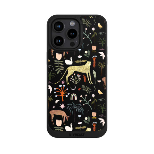 Apple iPhone 15 Pro Max NIVOpure Lettres du jardin sauvage par Léa Le Pivert