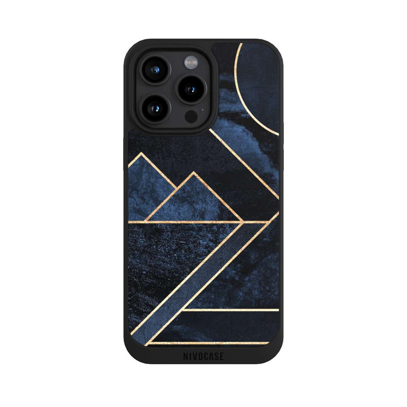 iPhone 15 Pro Max NIVOpure Impression d’or sauvage moderne