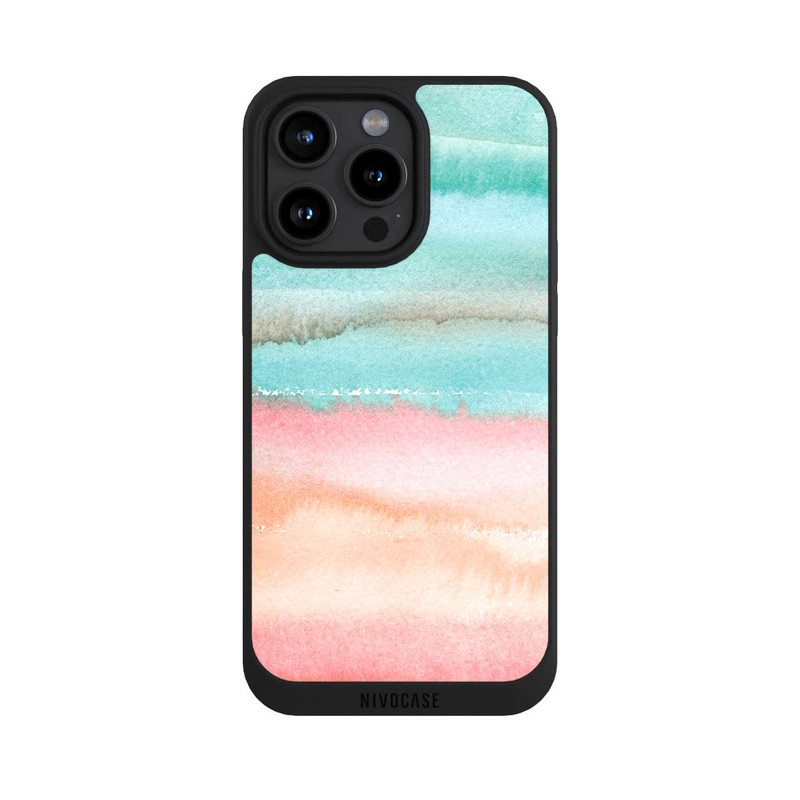 iPhone 15 Pro Max NIVOpure sommerlicher Farbverlauf Aquarell