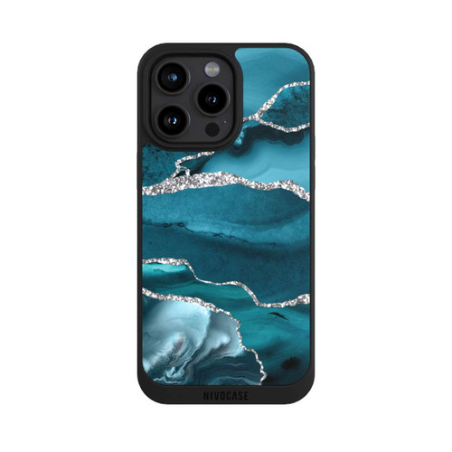 Apple iPhone 15 Pro Max NIVOpure Gletscher Eis Marmor