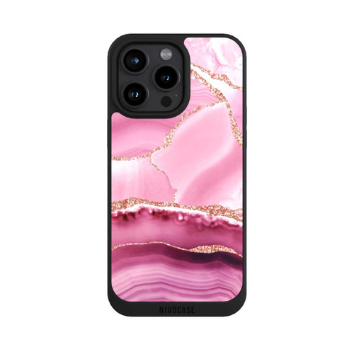 Apple iPhone 15 Pro Max NIVOpure Meerjungfrauen Pink Marmor