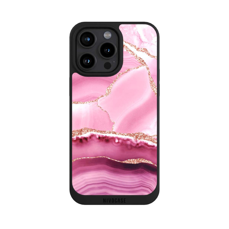 iPhone 15 Pro Max NIVOpure Meerjungfrauen Pink Marmor