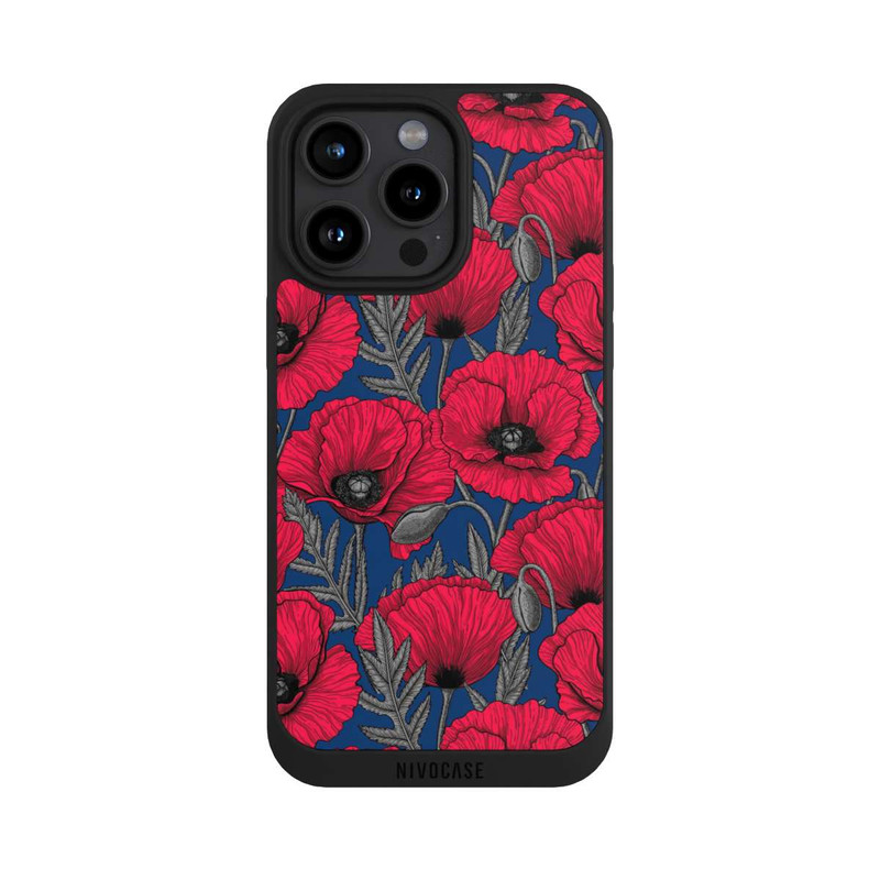 iPhone 15 Pro Max NIVOpure Jardin de pavots de nuit