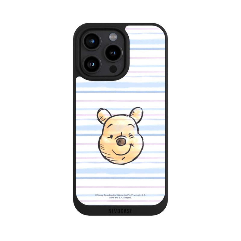 iPhone 15 Pro Max NIVOpure Winnie the Pooh on Stripes 