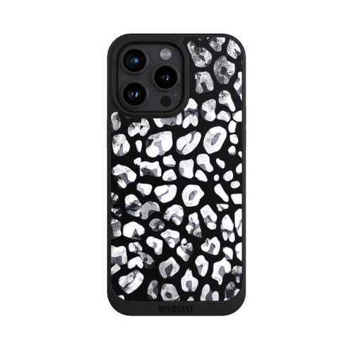 Apple iPhone 15 Pro Max NIVOpure Monochrome leopard spots