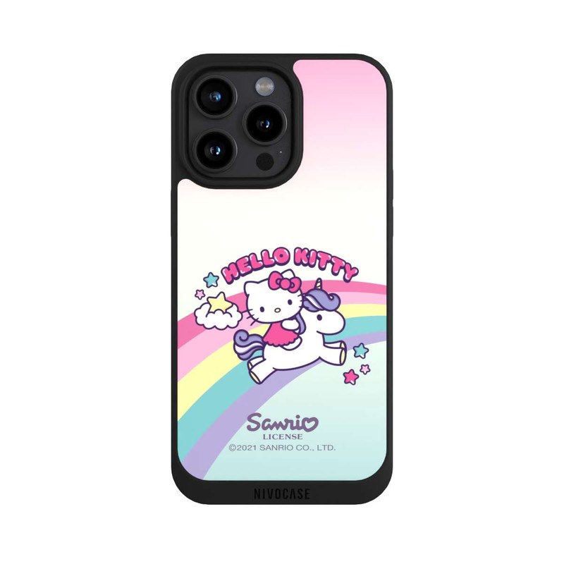 iPhone 15 Pro Max NIVOpure Hello Kitty arc-en-ciel 