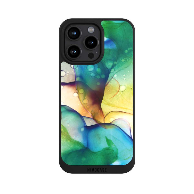 iPhone 15 Pro Max NIVOpure Liquid Art Green Meadow