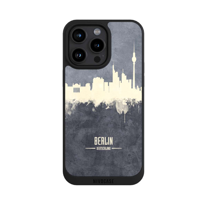 iPhone 15 Pro Max NIVOpure Berlin Skyline Grey