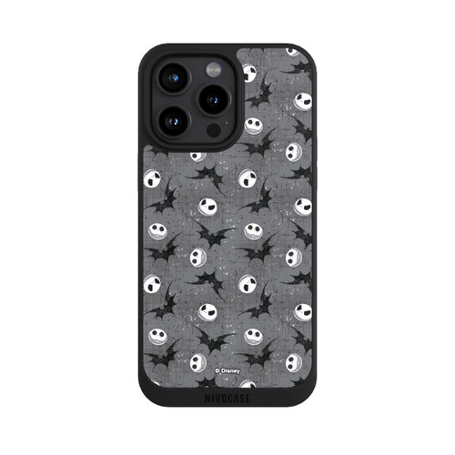 Apple iPhone 15 Pro Max NIVOpure Jack Grey Pattern Tim Burtons Nightmare before Christmas