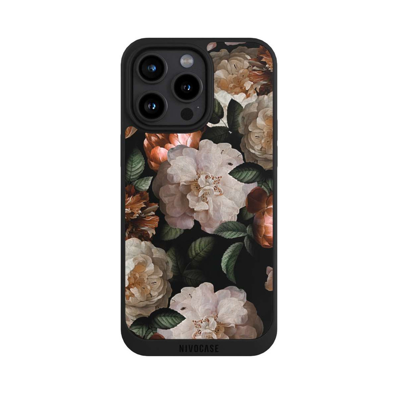 iPhone 15 Pro Max NIVOpure Copper Roses Wallpaper