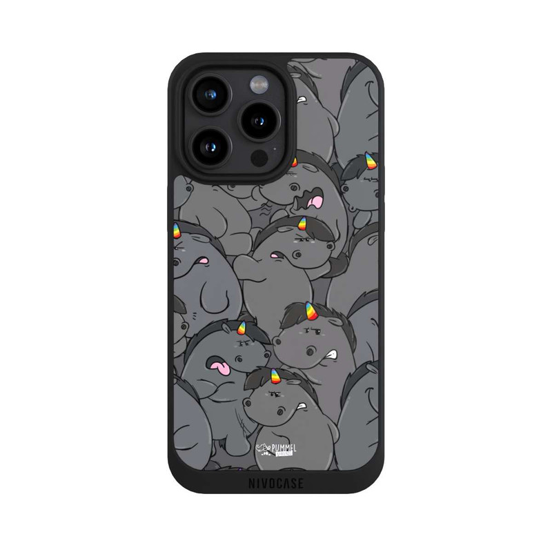 iPhone 15 Pro Max NIVOpure Grummeleinhorn Allover