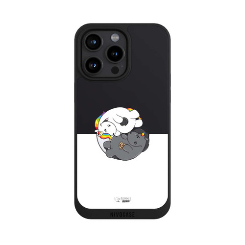 Apple iPhone 15 Pro Max NIVOpure Yin und Yang Pummel Grummel