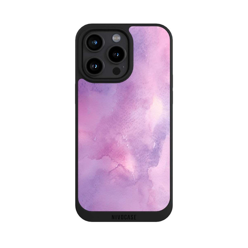 iPhone 15 Pro Max NIVOpure Watercolour Pink Clouds