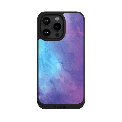 Apple iPhone 15 Pro Max NIVOpure Watercolour Blue Pink Fade