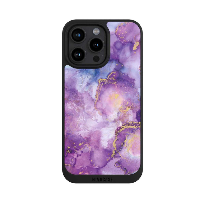 iPhone 15 Pro Max NIVOpure Purple Swirl Ink
