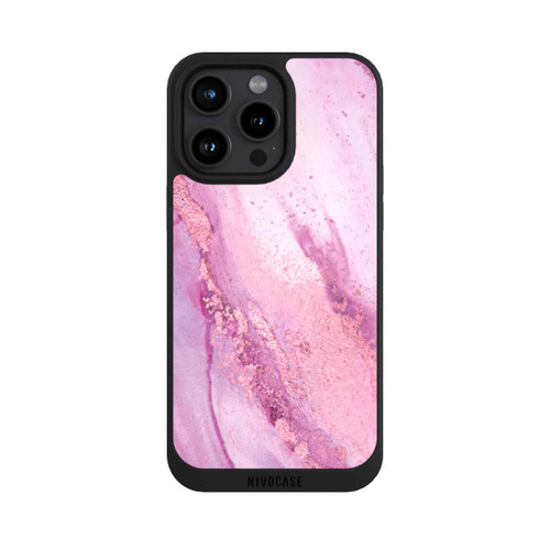 Apple iPhone 15 Pro Max NIVOpure Lila Marmorwand