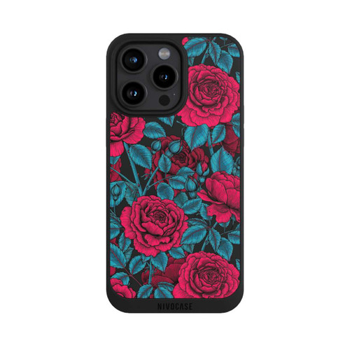 Apple iPhone 15 Pro Max NIVOpure Jardin des roses rouges